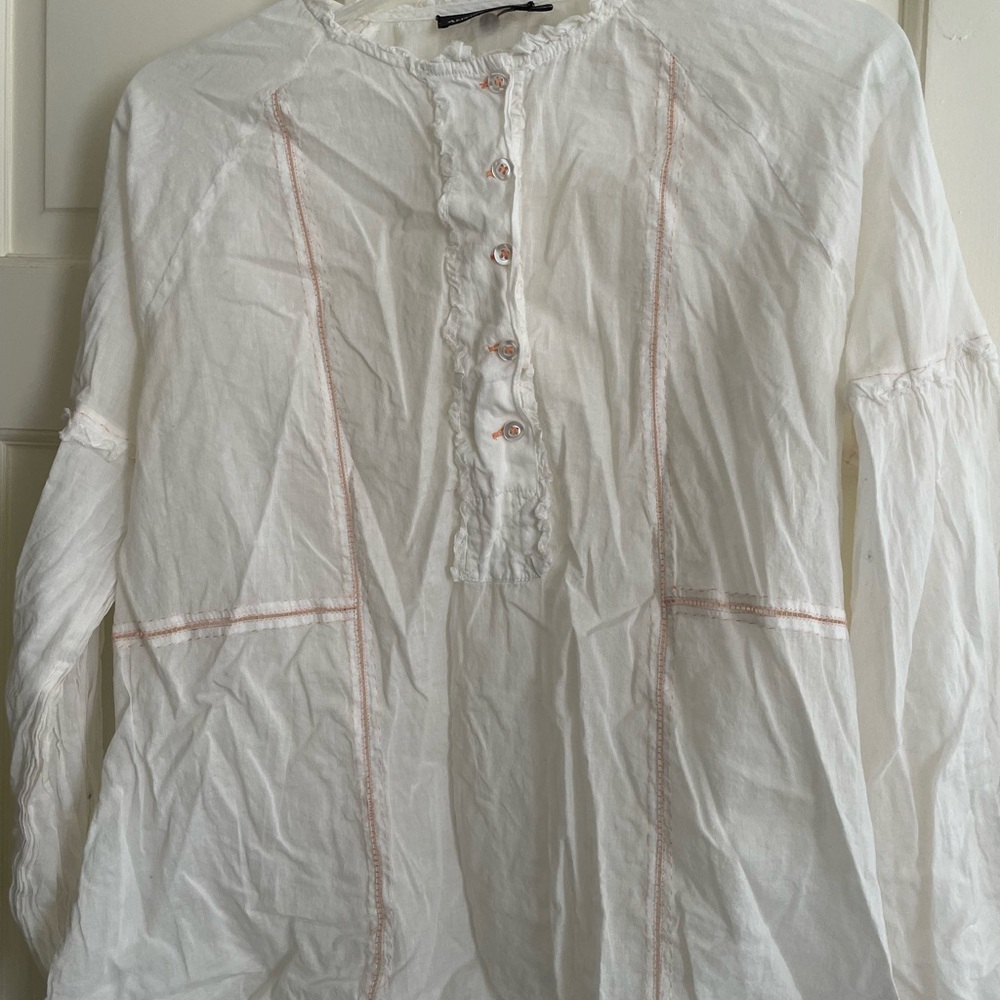 Antik Batik White Blouse